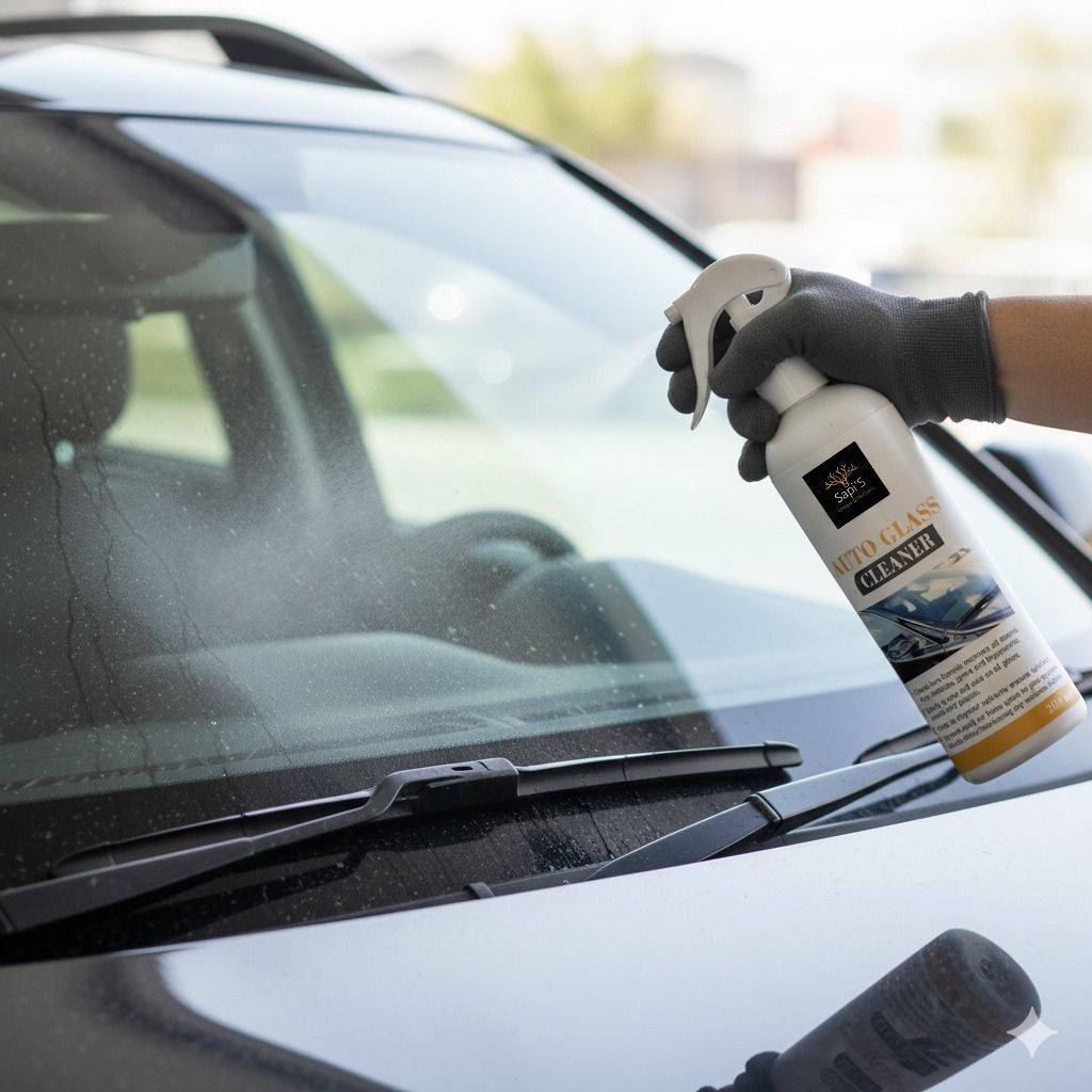 sapi's SapiS Autoglass Cleaner 200ml for Car Windshield Side Glass and Mirrors Liquid Vehicle Glass Cleaner-picture-36