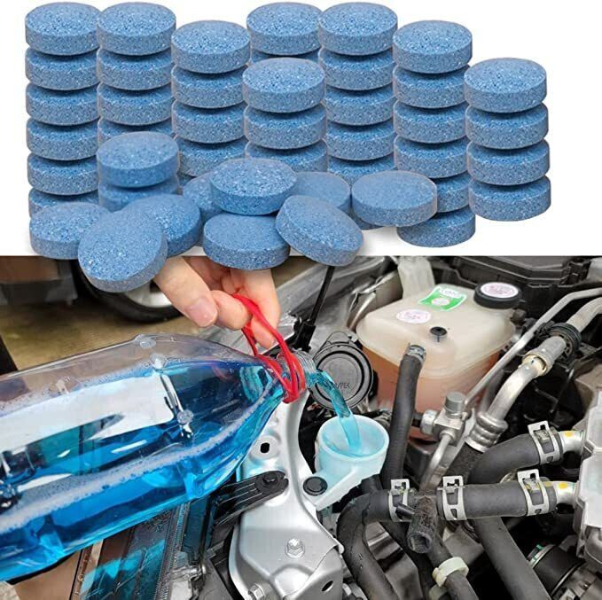 Car Accessories Glass Cleaner 24 Pcs Windshield washer Tablet Concentrate Vehicle Glass Cleaner-image-17