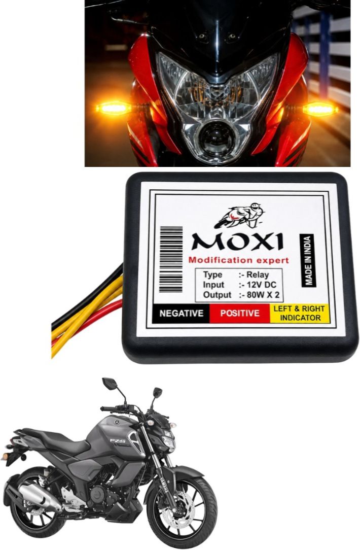 markoplus Front, Rear Flasher Indicator Light for Yamaha FZ-picture-29
