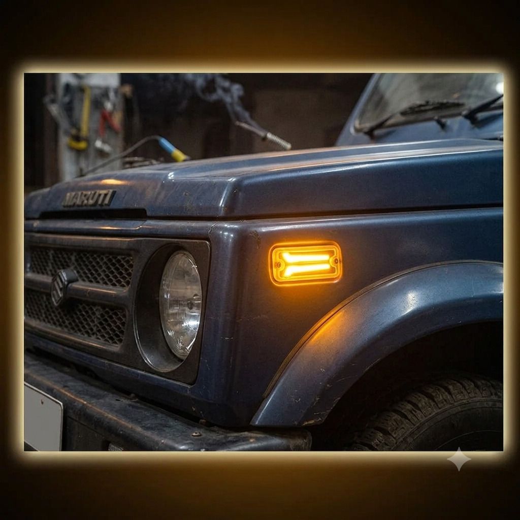 Side LED Indicator Light for Maruti Suzuki 1 Series, 3 Series, 4 Series-image-2