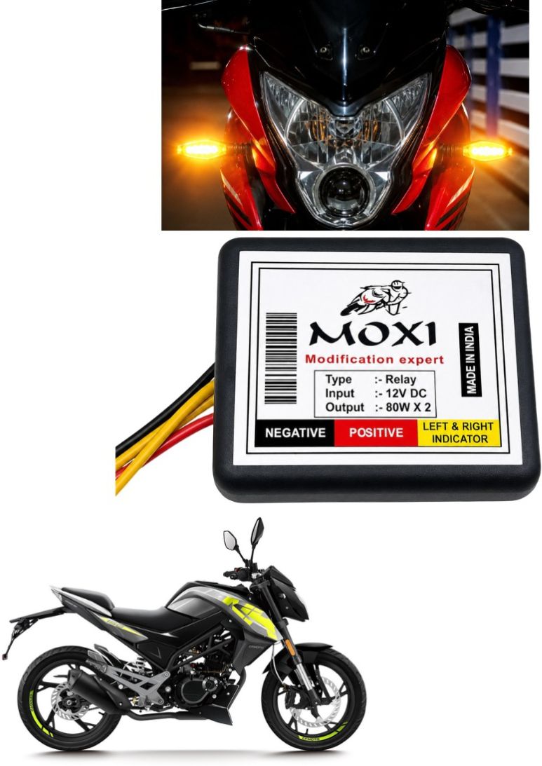 markoplus Front, Rear Flasher Indicator Light for Bajaj Discover-picture-33