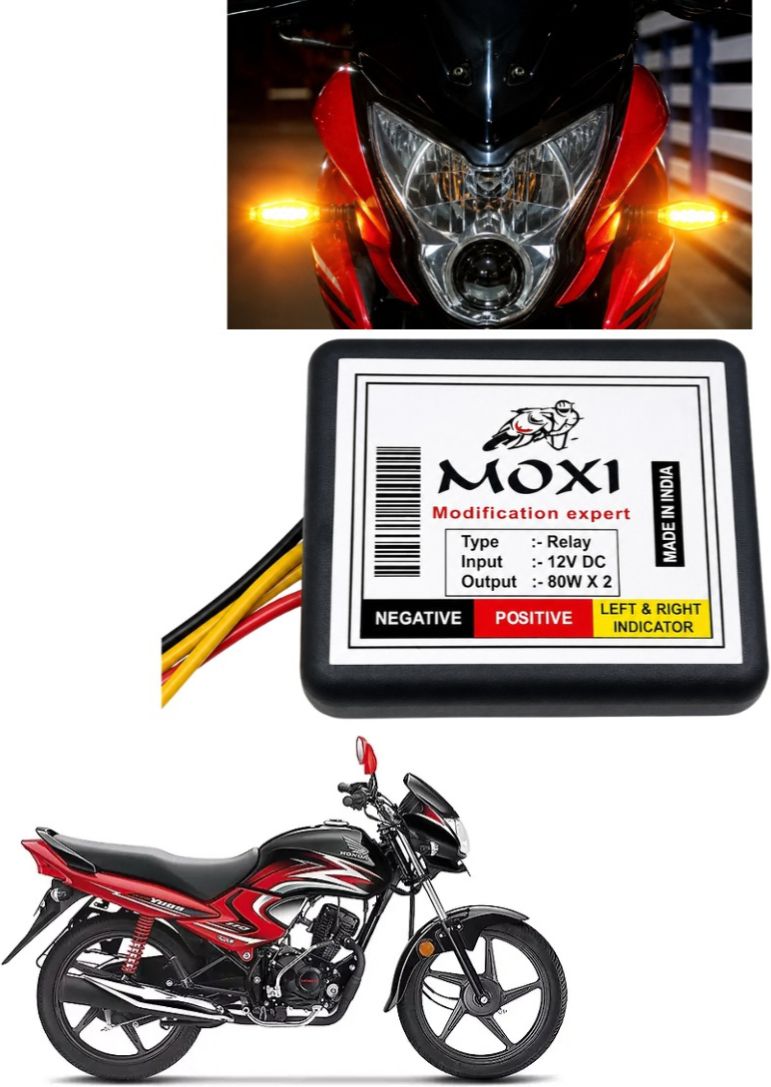 markoplus Front, Rear Flasher Indicator Light for TVS Apache-picture-14