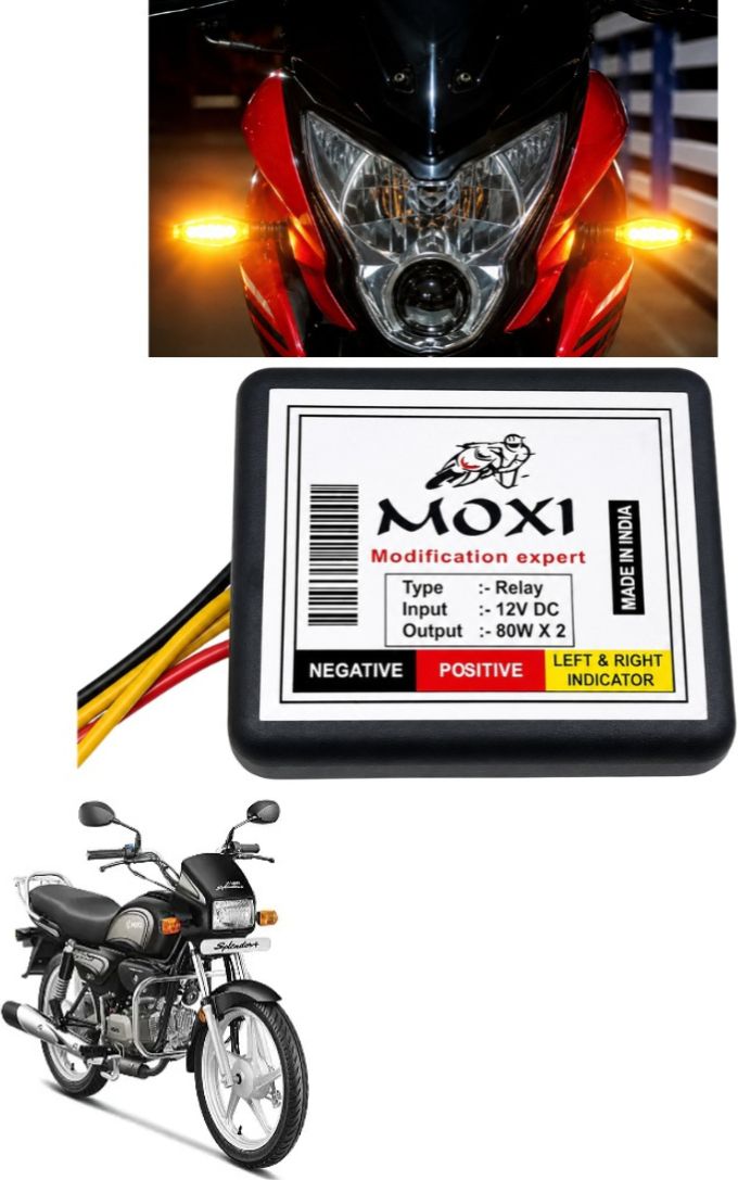 markoplus Front, Rear Flasher Indicator Light for Bajaj Pulsar N160-picture-35