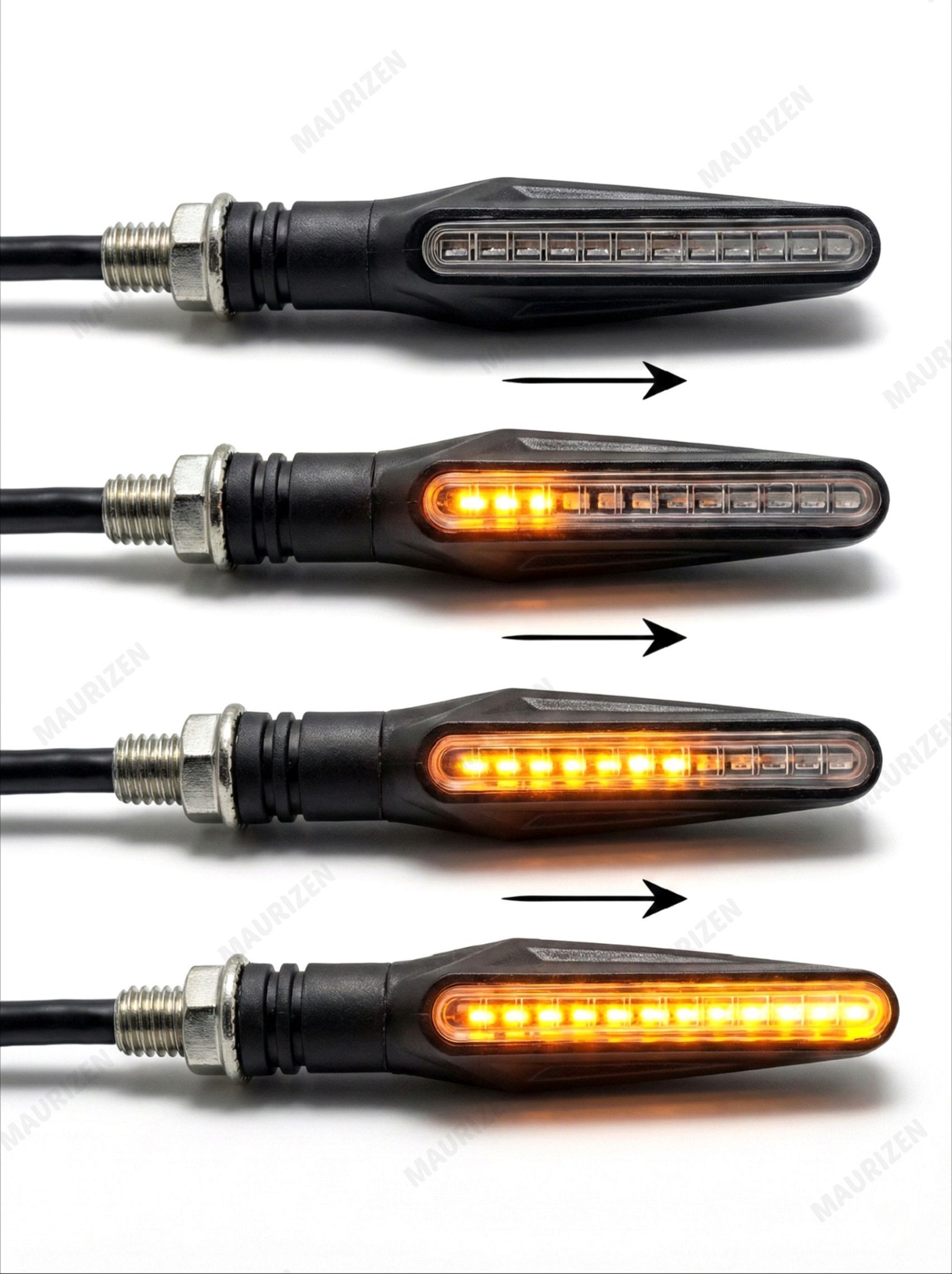 Side LED Indicator Light for KTM, Yamaha, Bajaj, Honda, Jawa, TVS Universal For Bike-image-27
