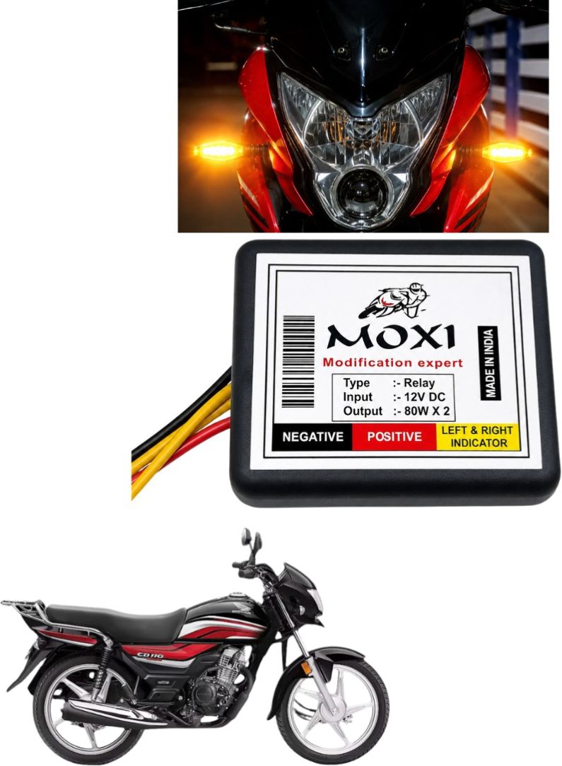 markoplus Front, Rear Flasher Indicator Light for Honda CD Dawn-picture-32