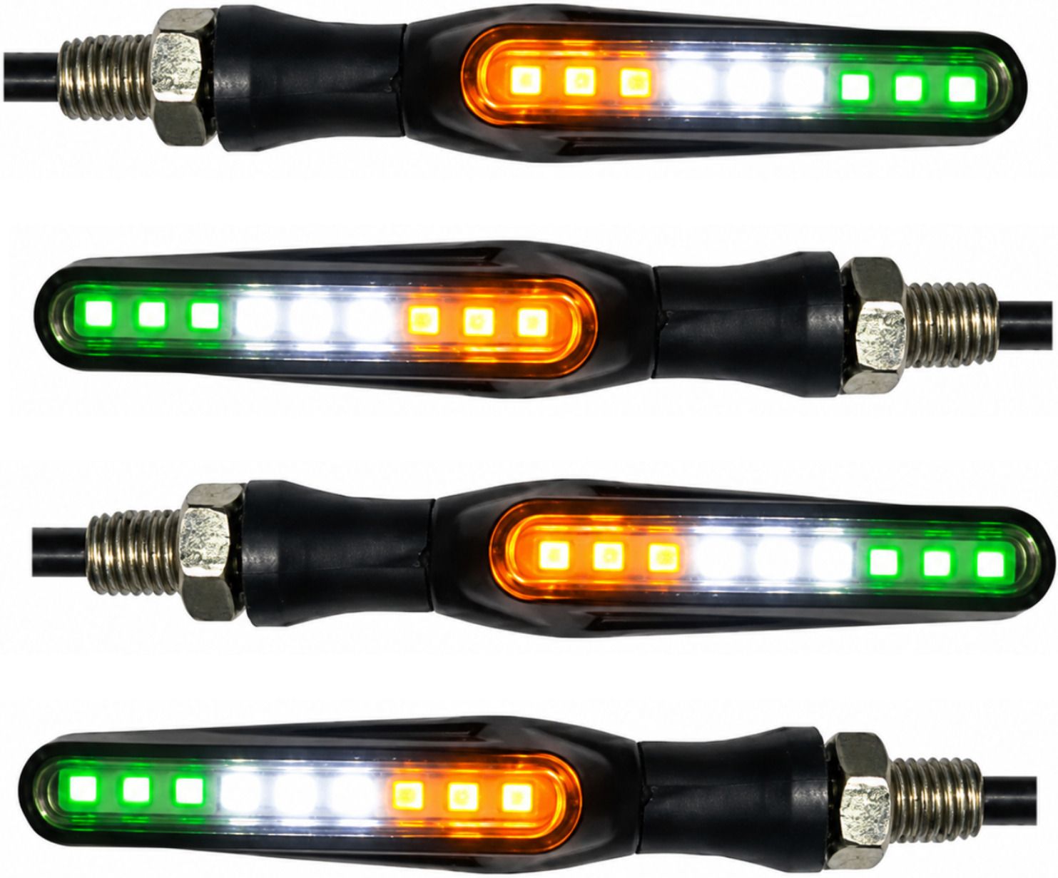 Front, Rear, Side LED Indicator Light for Universal For Bike Universal For Bike-image-3
