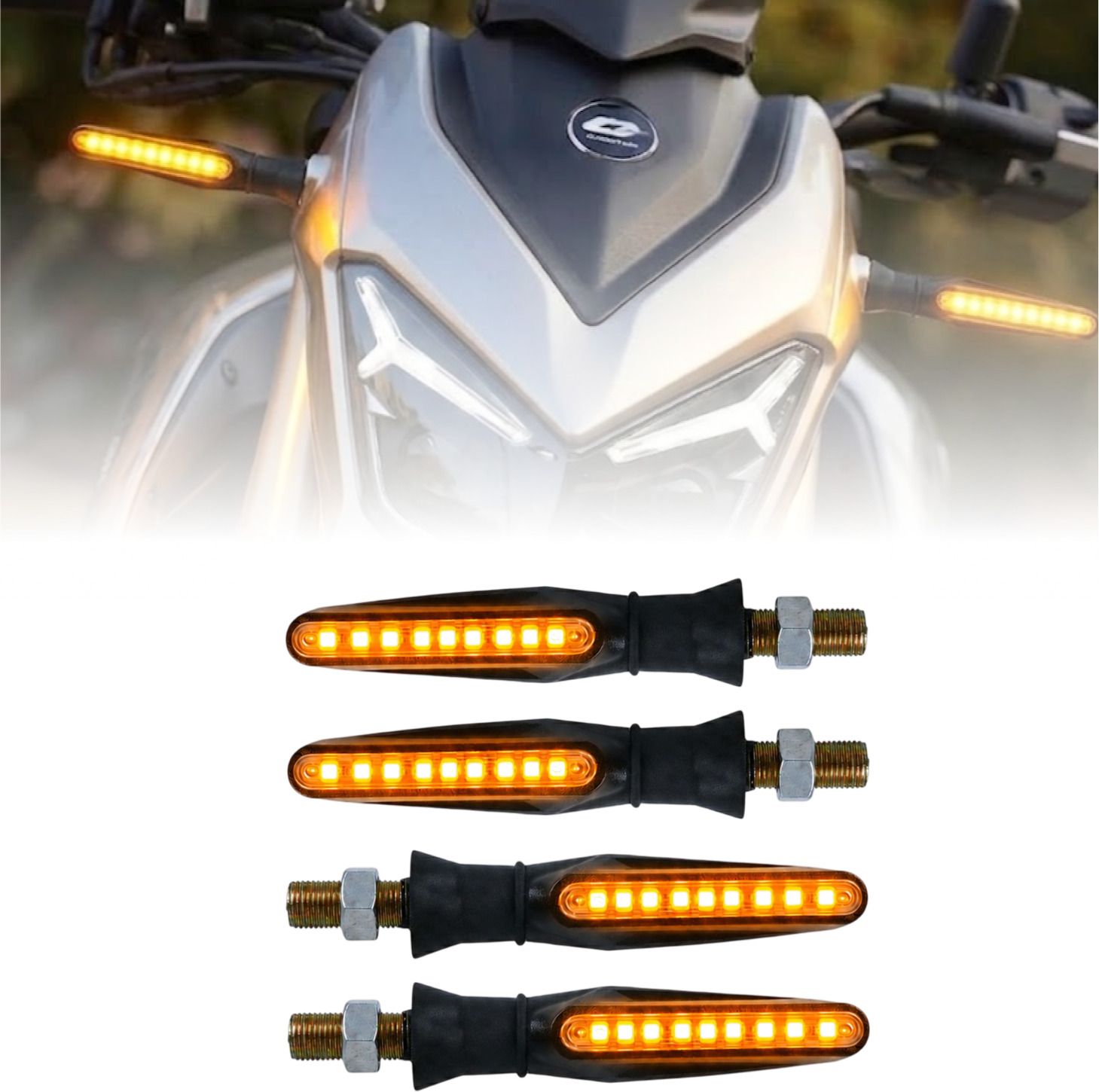 aksmit Side LED Indicator Light for Universal For Bike Universal For Bike-picture-12