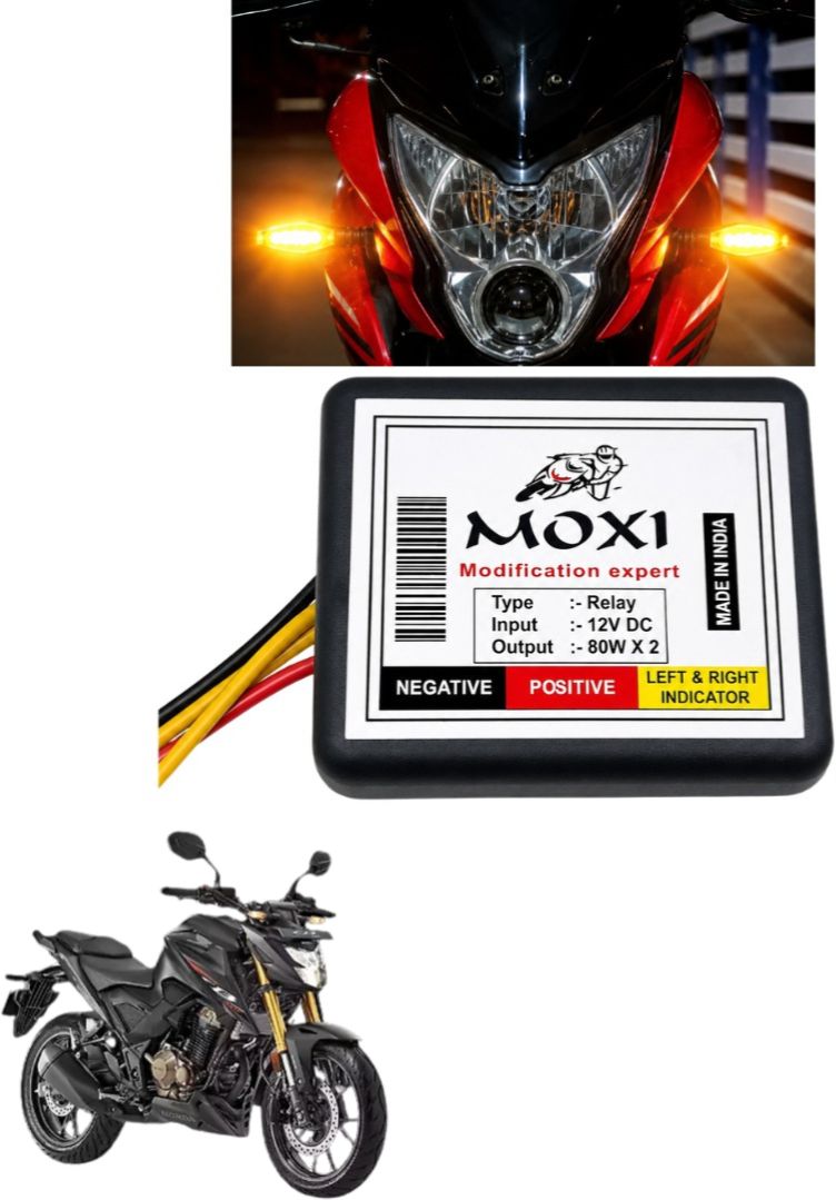 markoplus Front, Rear Flasher Indicator Light for Bajaj Pulsar N250-picture-38