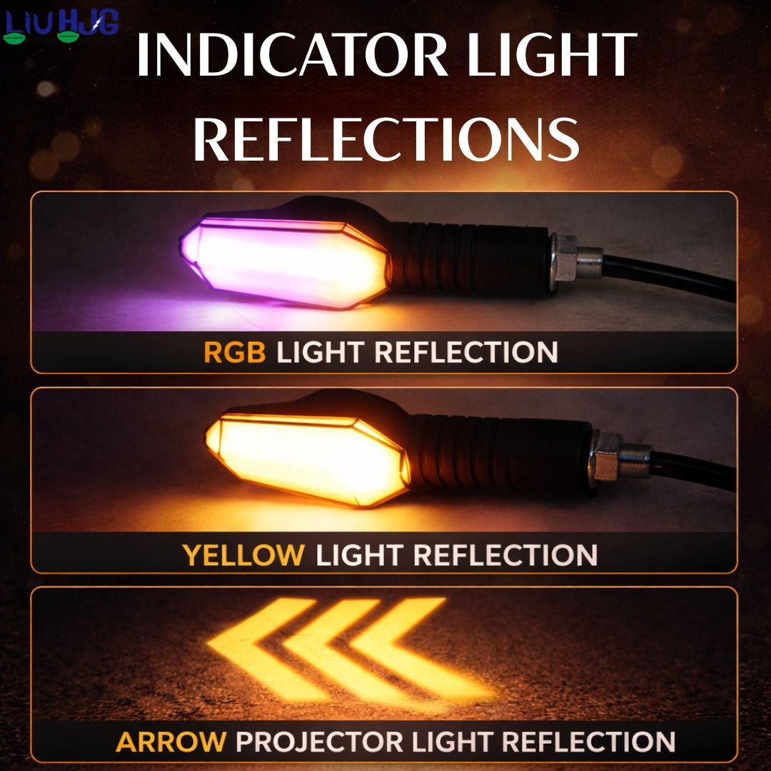 side led indicator light for universal for bike universal for bike