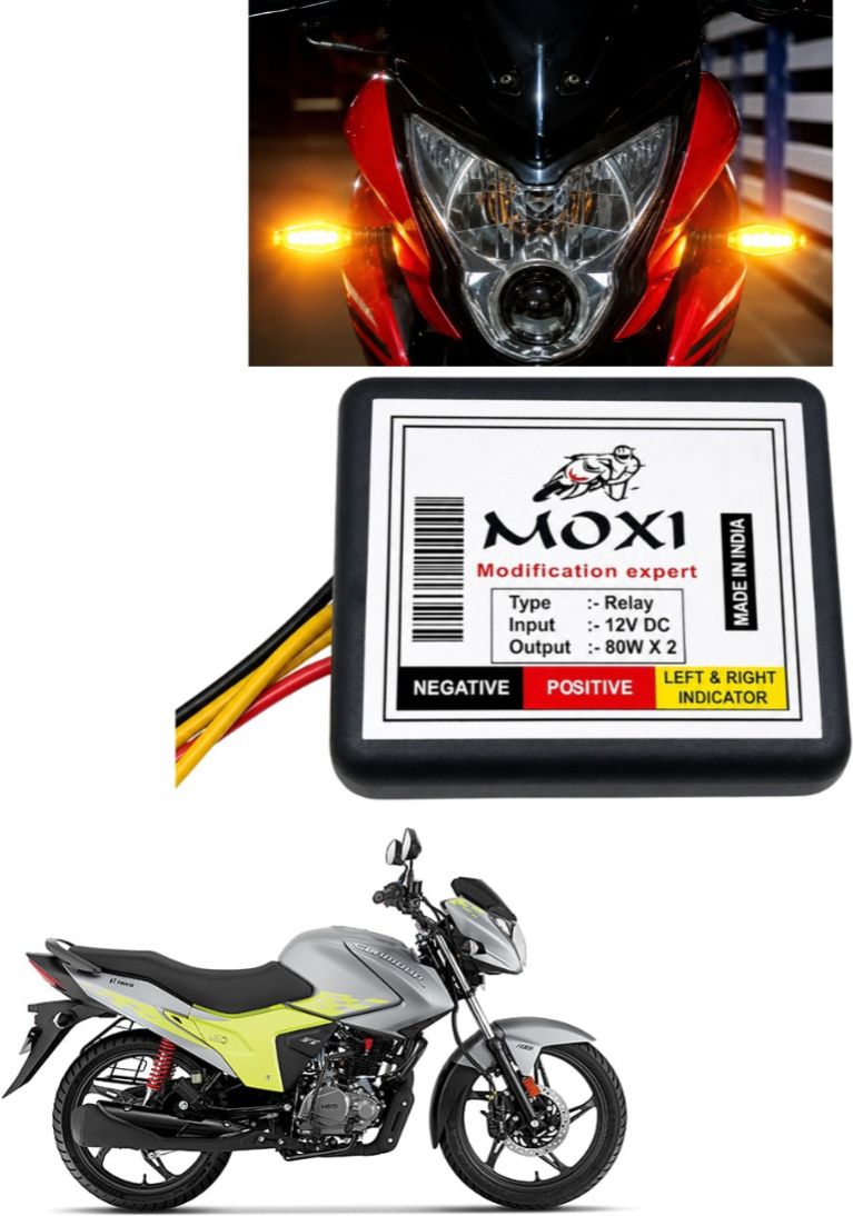 markoplus Front, Rear Flasher Indicator Light for Mahindra Mojo-picture-30