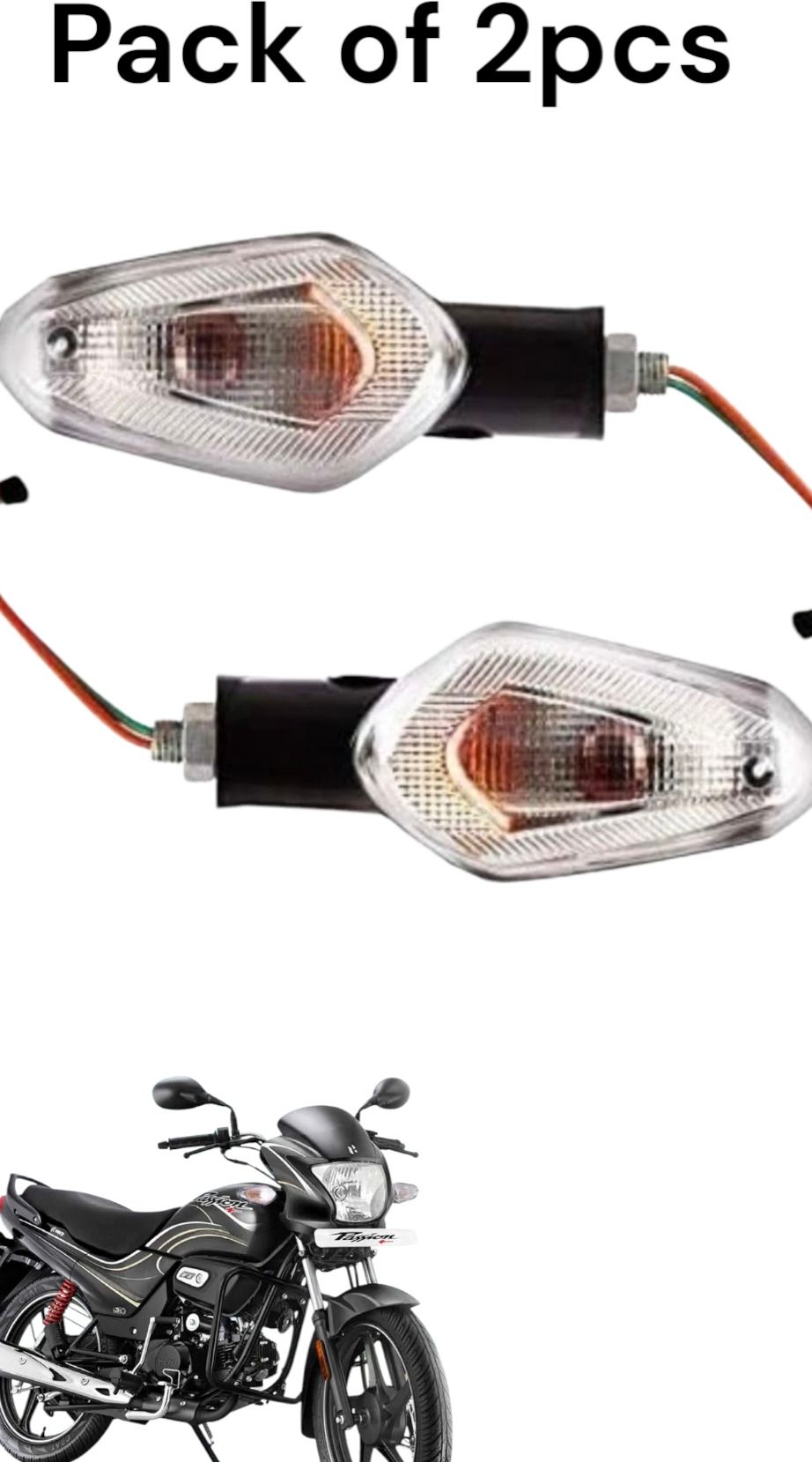 Side, Rear, Front Halogen Indicator Light for Hero Passion XPRO, Passion X Pro-image-38