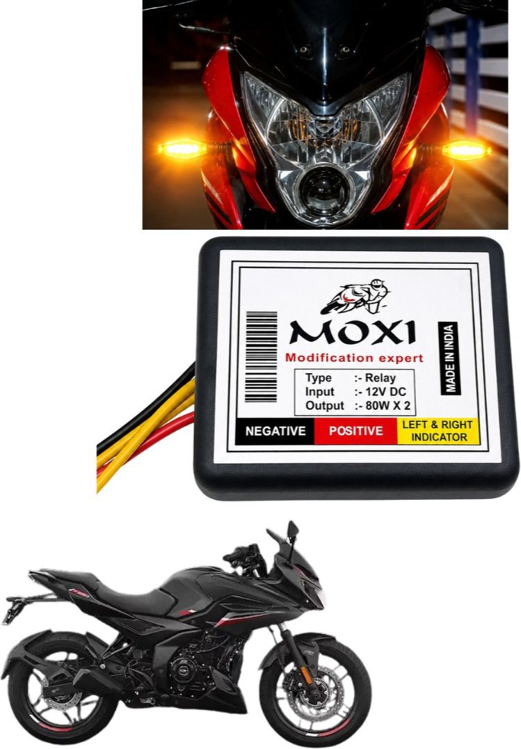 markoplus Front, Rear Flasher Indicator Light for TVS Universal For Bike-picture-19