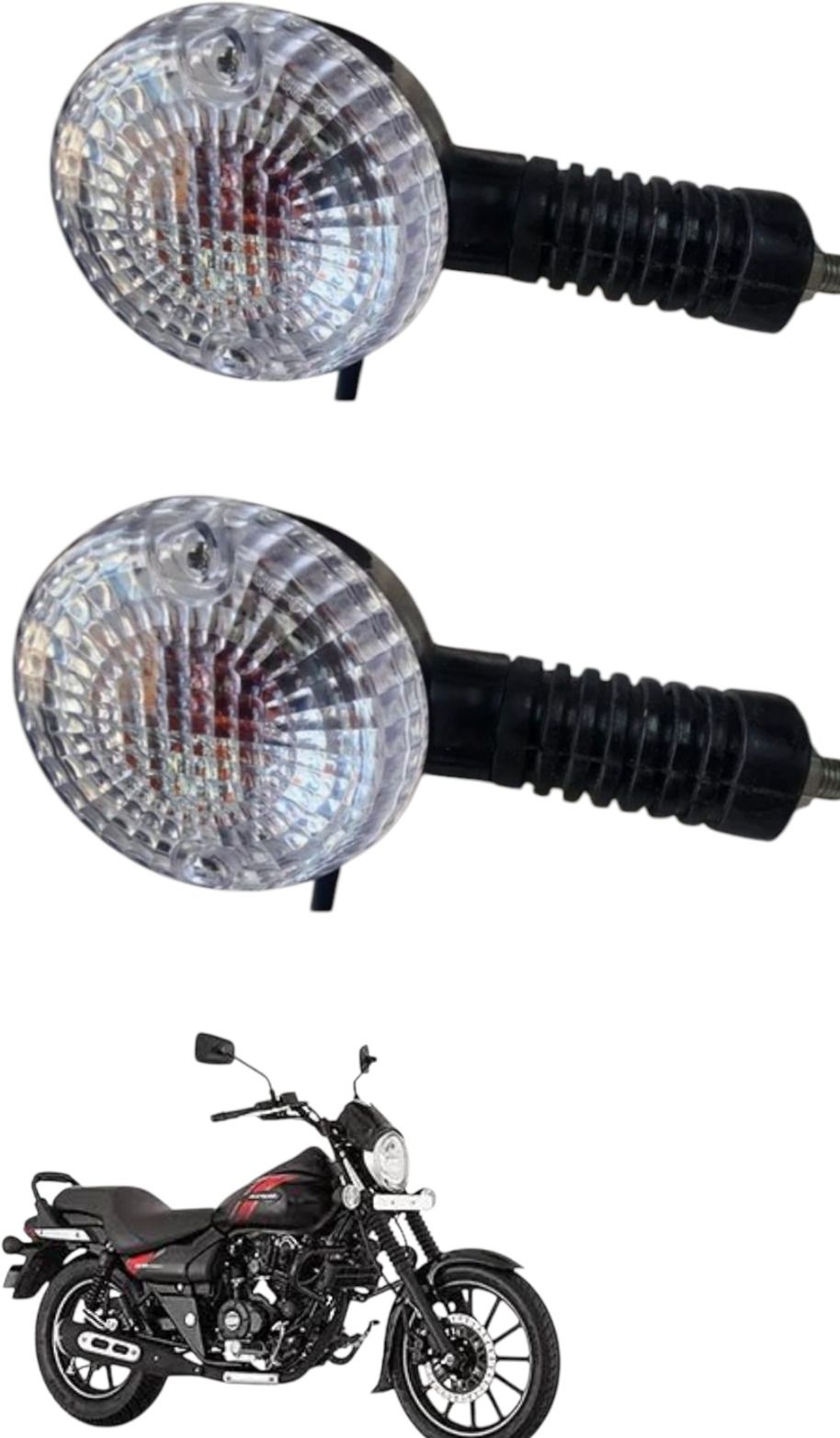 bikebloom Side, Rear, Front Halogen Indicator Light for Bajaj Avenger 220, Avenger 150-picture-16