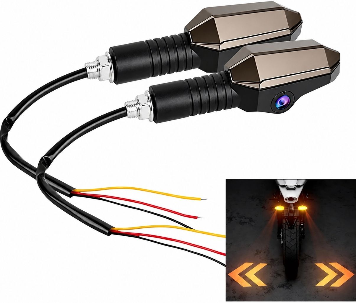 Side, Rear, Front Xenon Indicator Light for Universal For Bike Universal For Bike-image-19