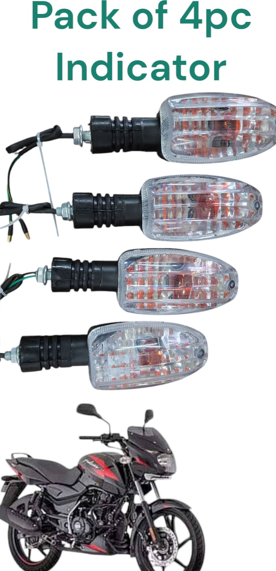 bikebloom Side, Rear, Front Incandescent Indicator Light for Bajaj Pulsar 150, Platina 100, Discover, Platina 125-picture-25