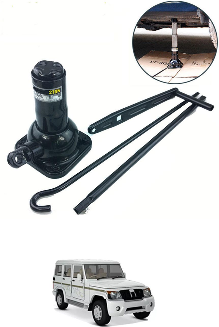 Heavy Duty 2Ton Spiral Jack Lifting Capacity (2000Kg) For Car/Van/Mini Truck-037 Vehicle Jack Stand-image-1