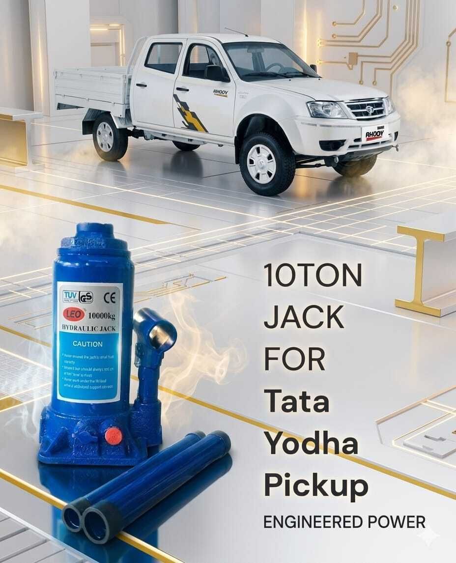 mact 10T Hydraulic Bottle Jack with Steel Construction | Vehicle Repair Vehicle Jack-picture-15
