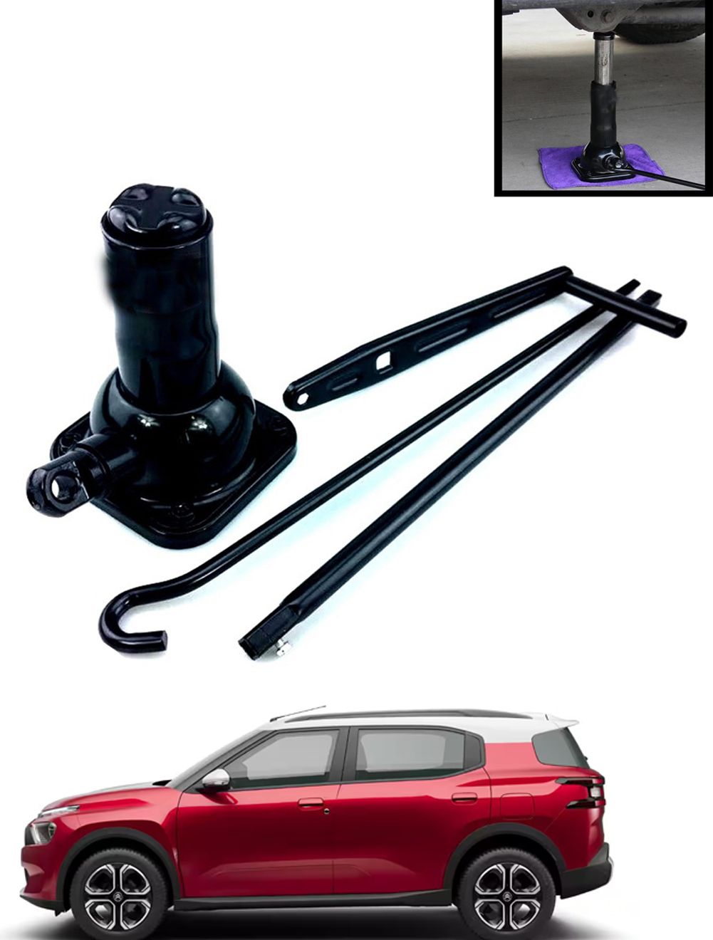 ccmm High Load-Bearing Capacity Compact/Durable Spiral Jack For Car-43 Vehicle Jack-picture-15