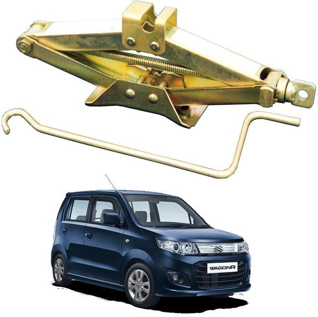 maties Heavy Duty Manual Golden Scissor Iron Vehicle Lift Jack For WagonR Vehicle Jack-picture-34