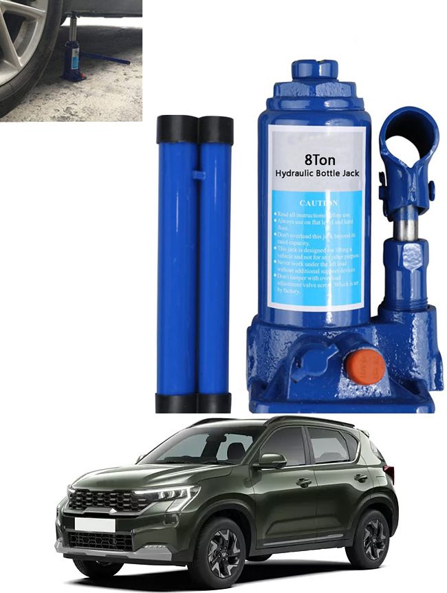 8 Ton Lifiting Hydraulic Bottle Jack Heavy Duty For Sonet Kia 2024 Vehicle Jack Stand-image-20