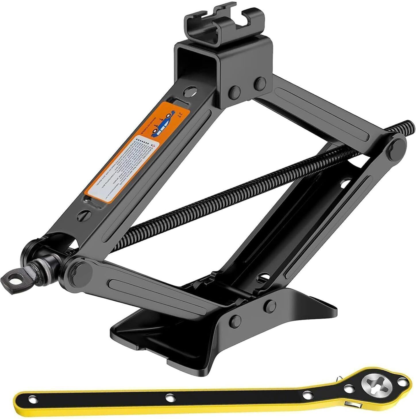 riya creation 2 Ton Jack Scissor Lift Max 2 Ton Load Capacity with Jack Socket Vehicle Jack-picture-14