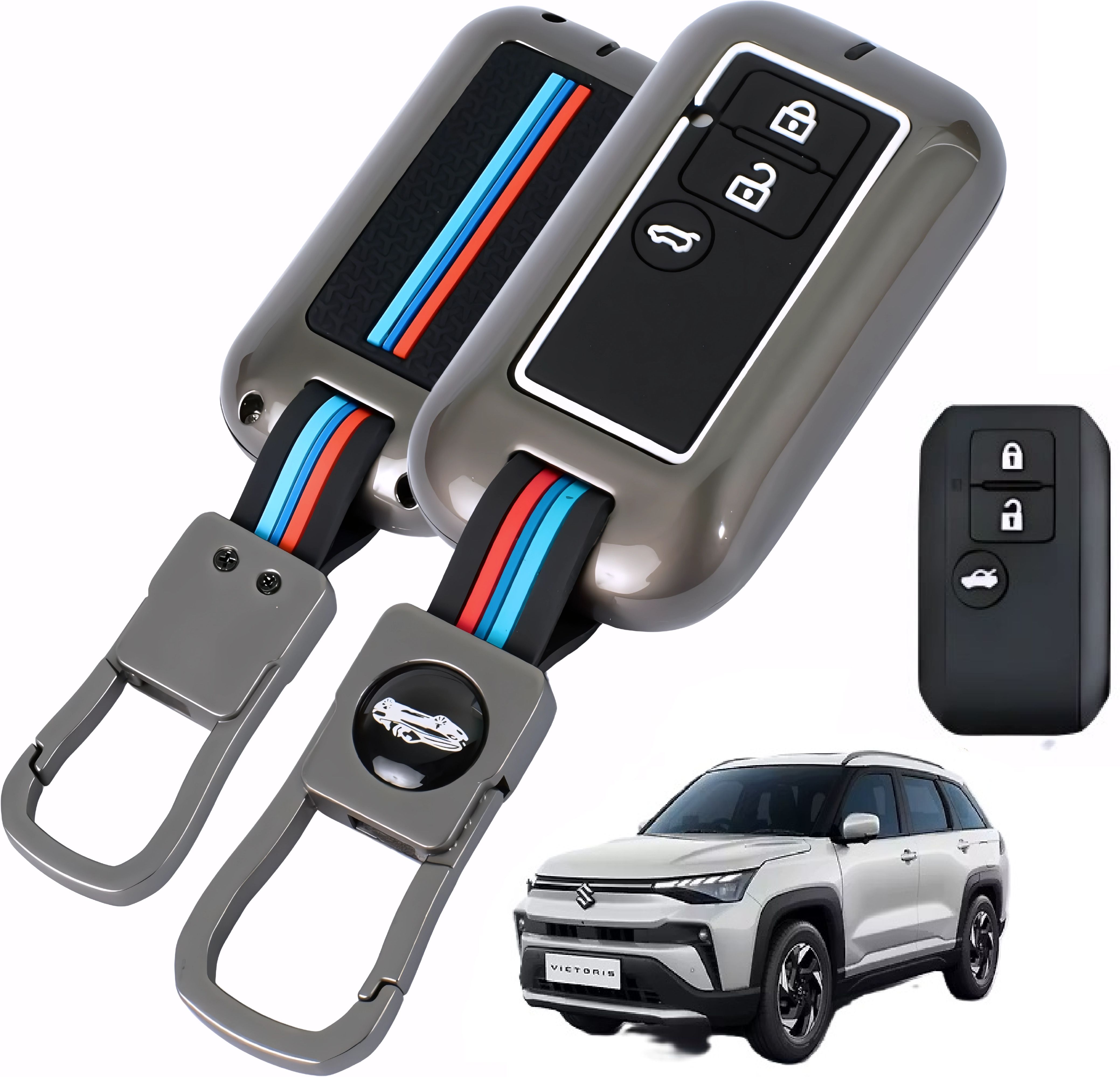 protectorwala Car Key Cover-picture-26