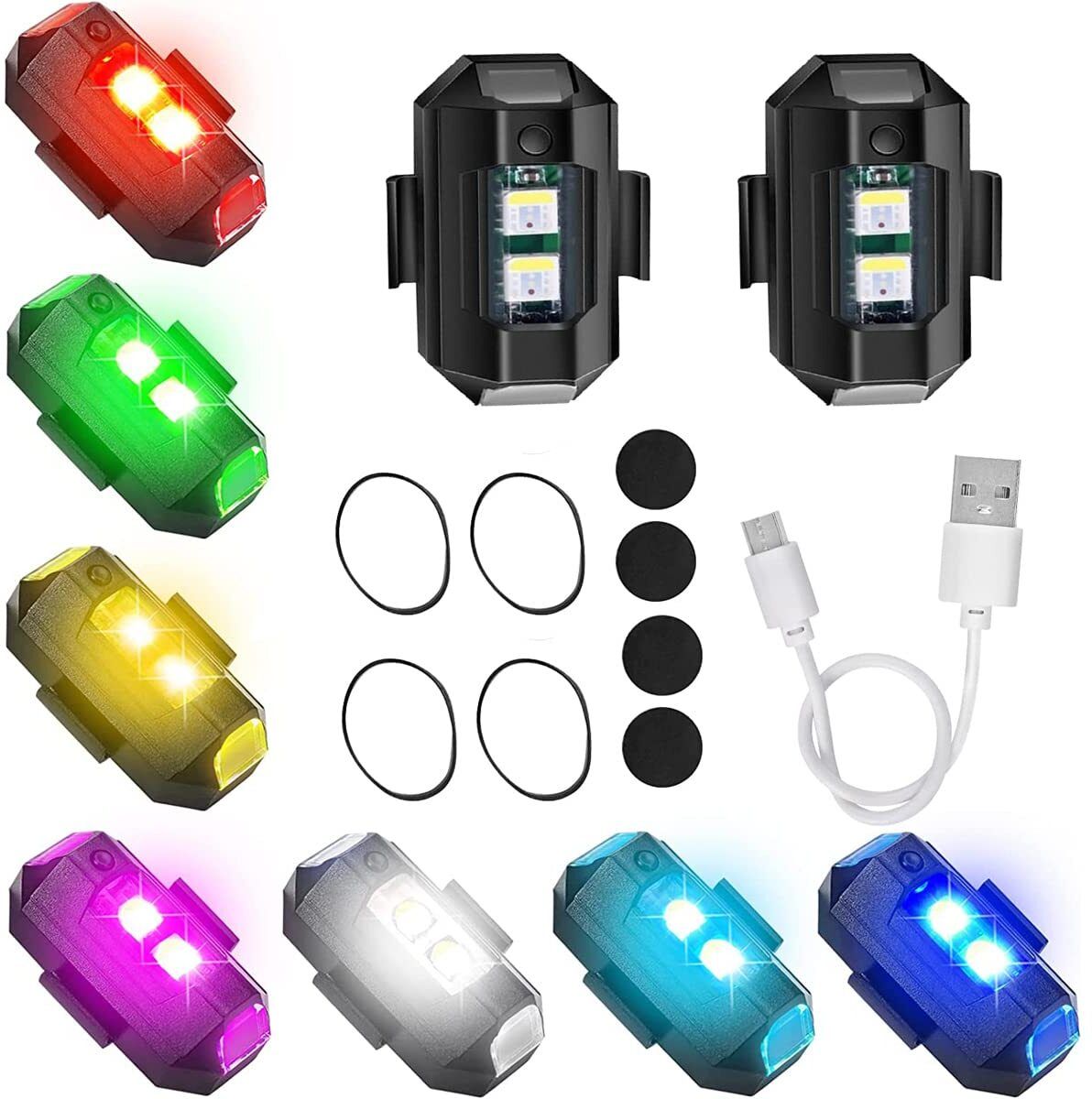 czech AUSB Rechargeable Strobe Pack of 4 euwqiy9 LED Headlamp-picture-32