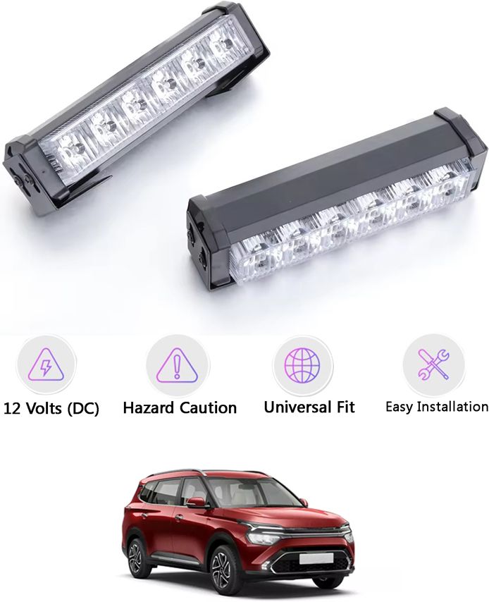 (6) LED/12V Red/Blue Police Flash Light With Remote For Vehicle -043 Car Fancy Lights-image-27