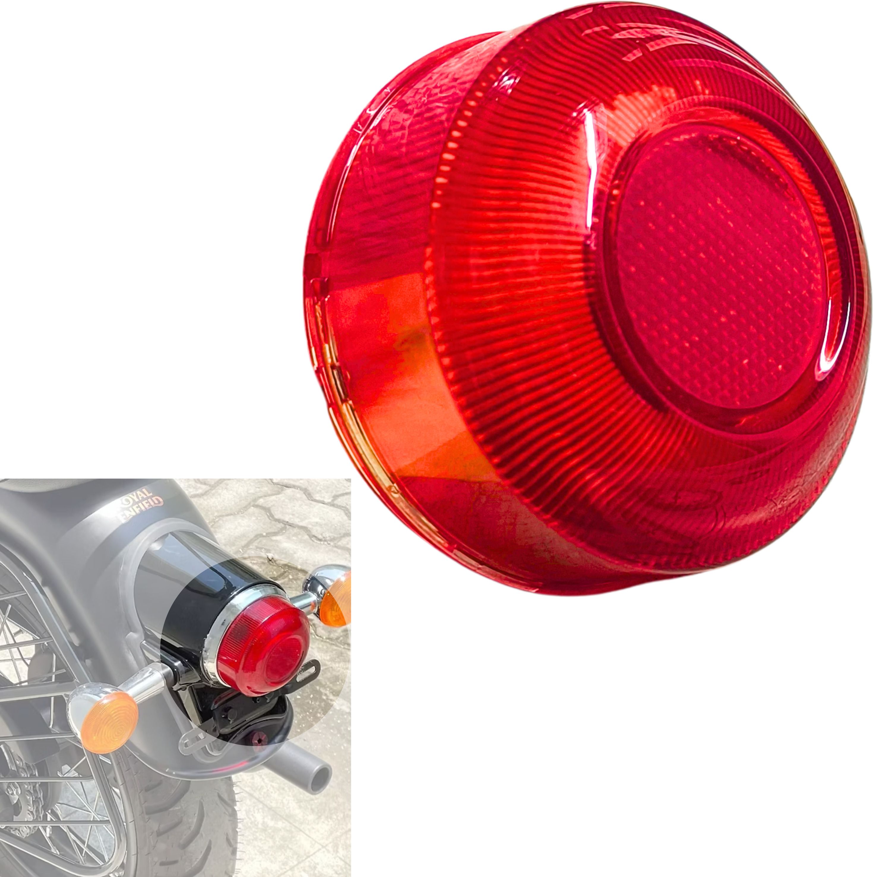 10048 Tail Light Motorbike LED for Royal Enfield (9 V, 20 W)