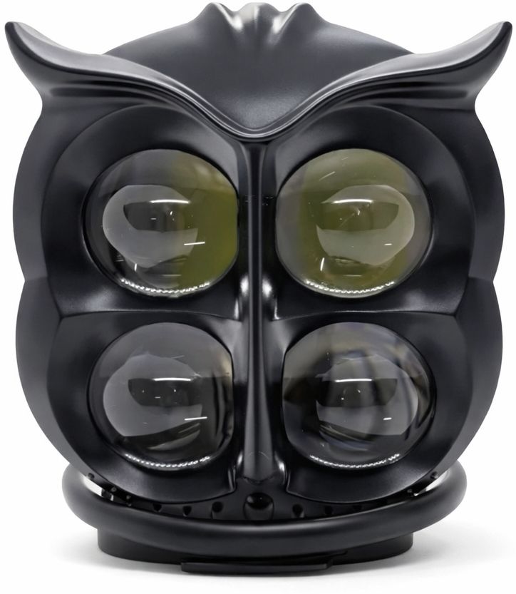 4 led owl light white yellow red colour(abs body) 1pc Fog Lamp Car, Motorbike LED (12 V, 30 W)-image-38