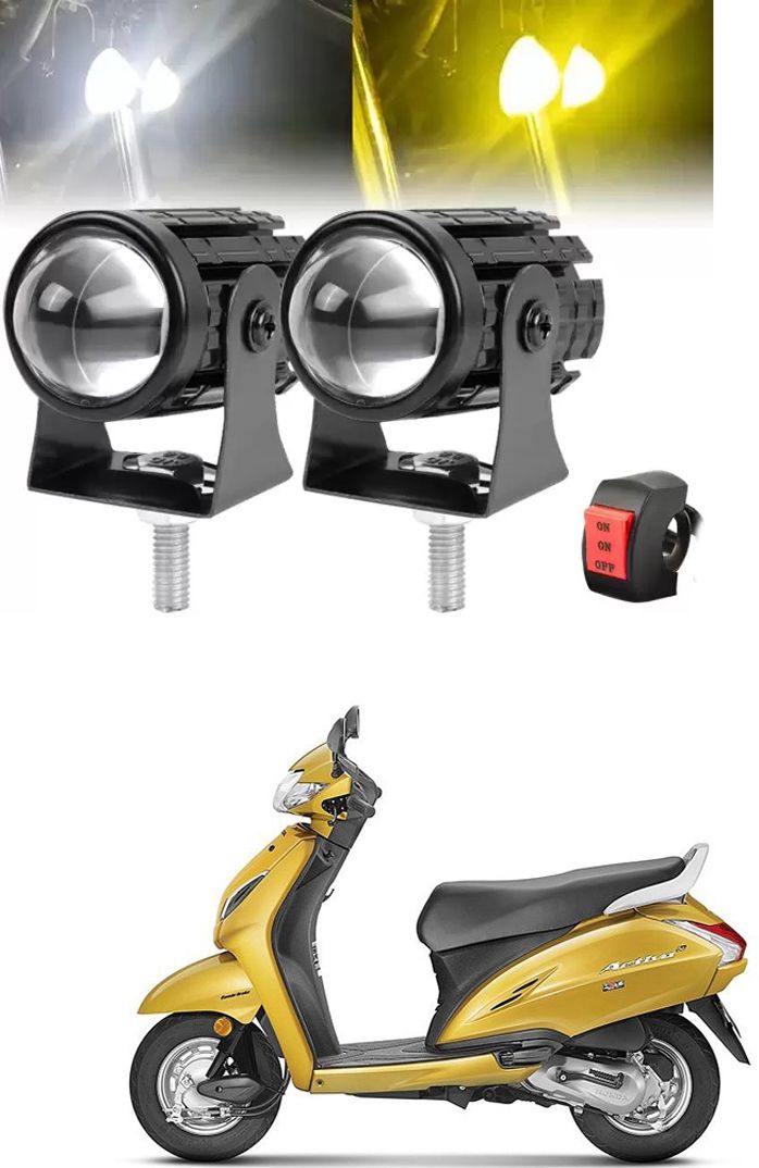 Mini Driving Fog Light For Activa 5G Fog Lamp Motorbike LED for Honda (12 V, 24 W)-image-4