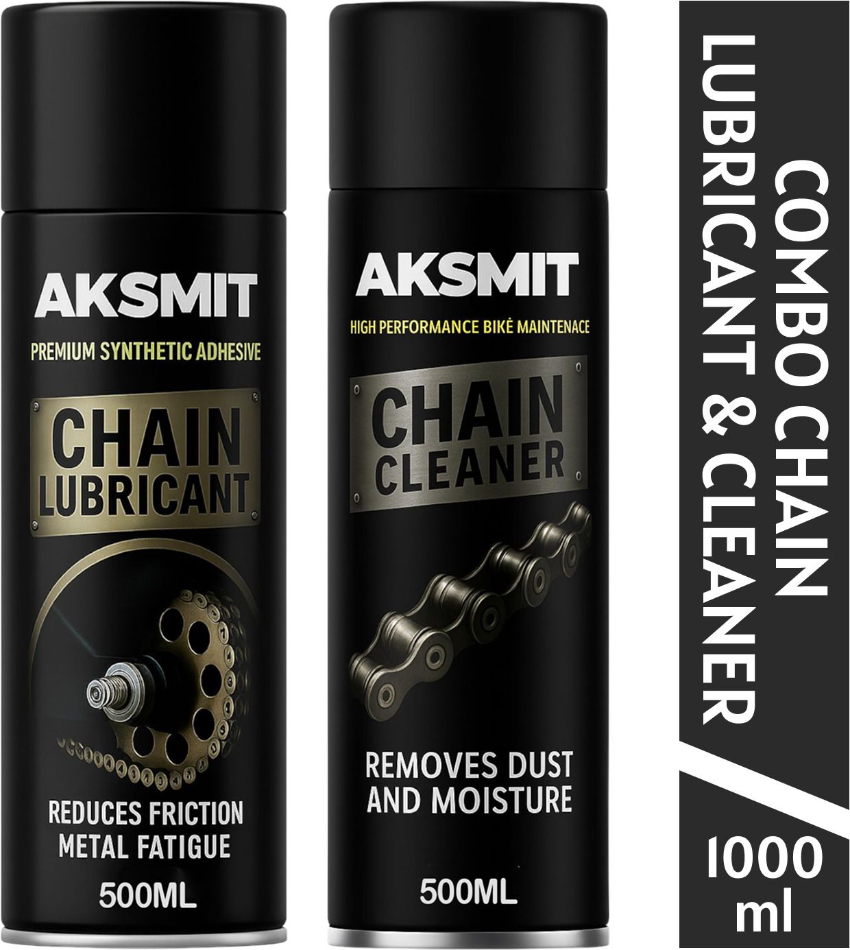 Bike Chain Cleaner Spray Prepares Chains for Lubrication Deep Cleaning Safe for All Chain Types Chain Oil-image-14
