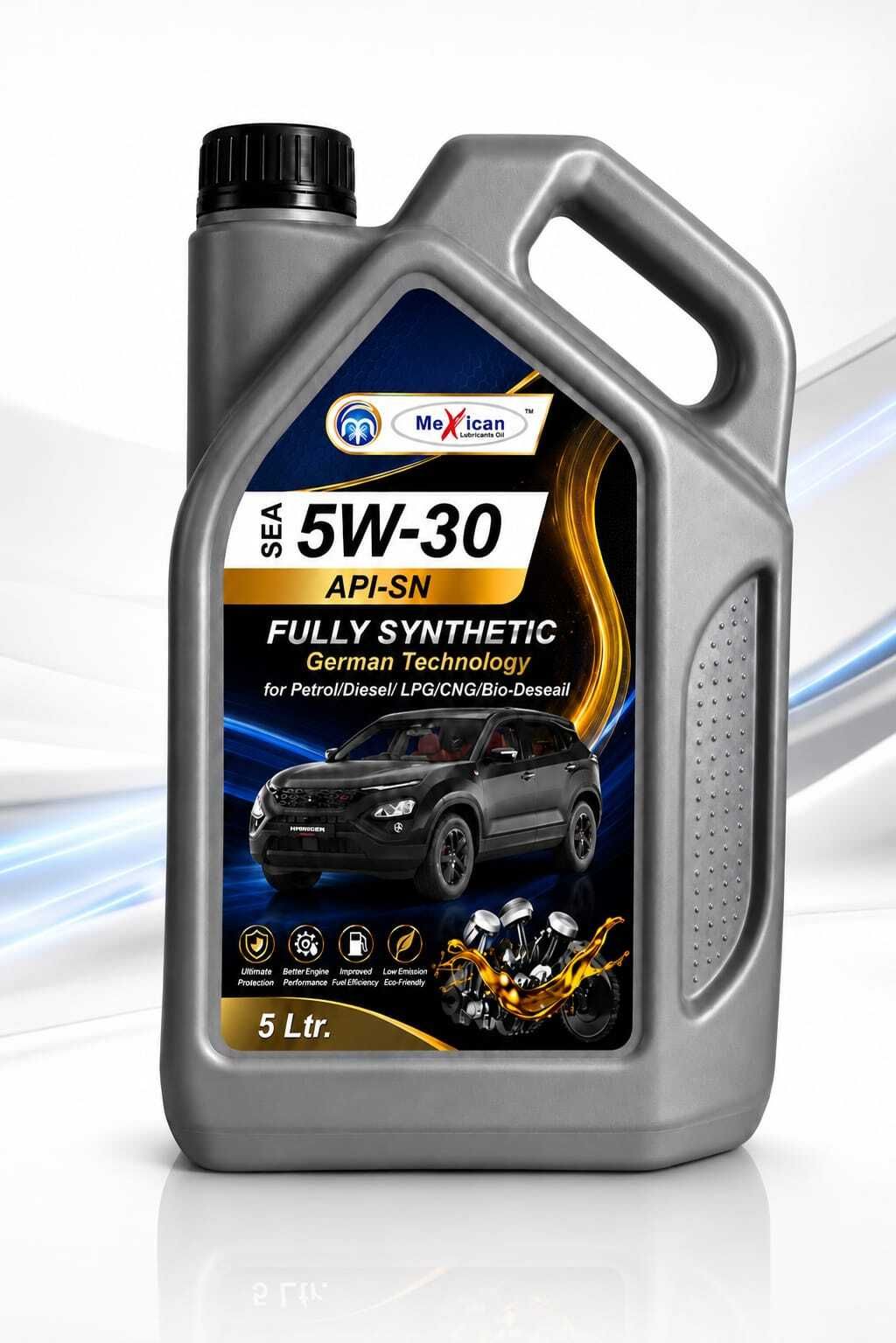 MEX SEA 5W-30 FULLY SYNTHETIC CAR ENGINE . OIL Full-Synthetic Engine Oil-image-38