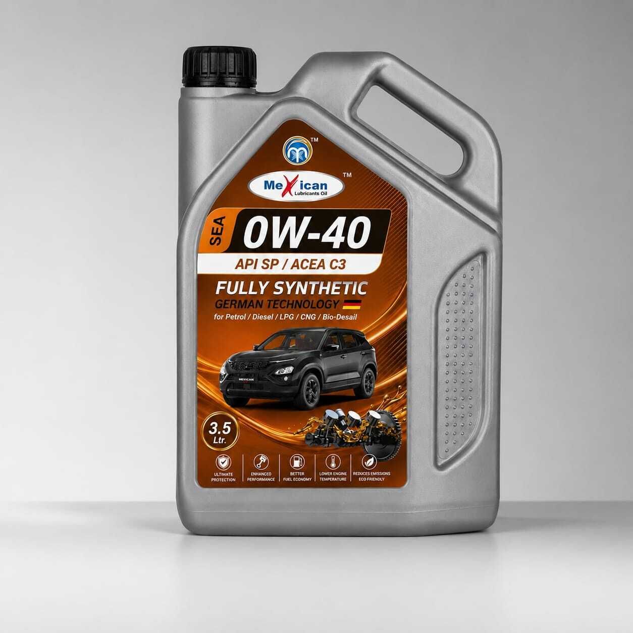 MEX API/SN 0W-40 SEA FULLY SYNTHETIC ENGINE OIL Full-Synthetic Engine Oil-image-34