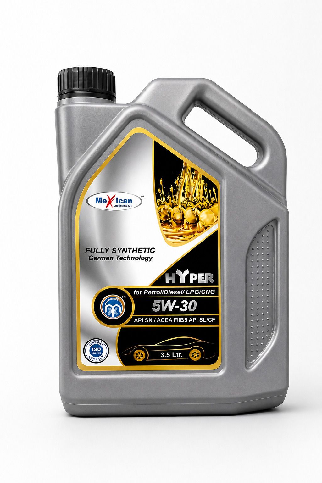 MAX HYPER 5W-30 3.5 LTR SILVER Full-Synthetic Engine Oil-image-37