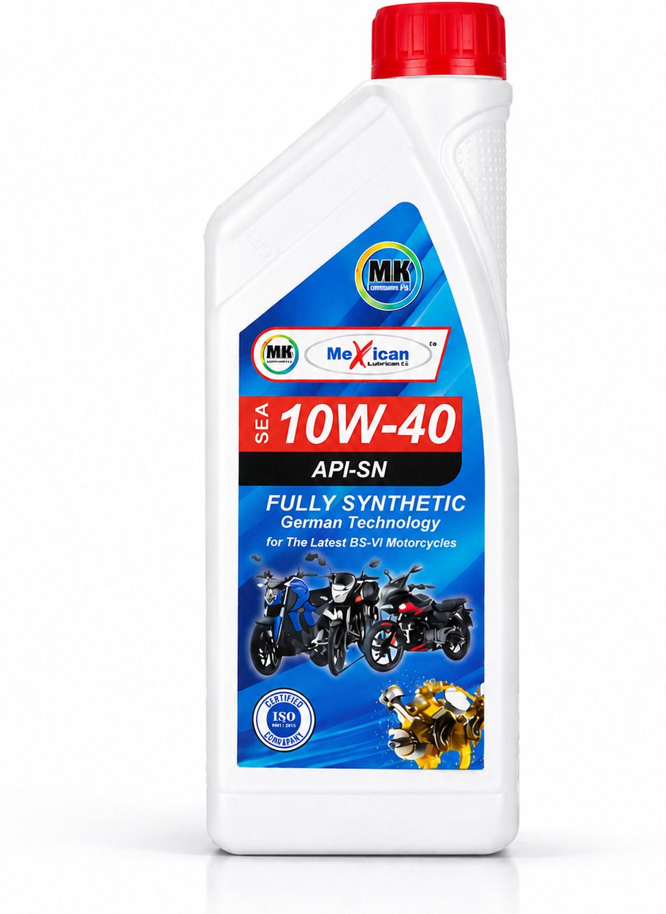 SAE 10W-40 Fully Synthetic Engine Oil 10W-40 bike engine oil High Performance Bike Oil | BS6 Motorcycle Lubricant | 1L Full-Synthetic Engine Oil-image-31