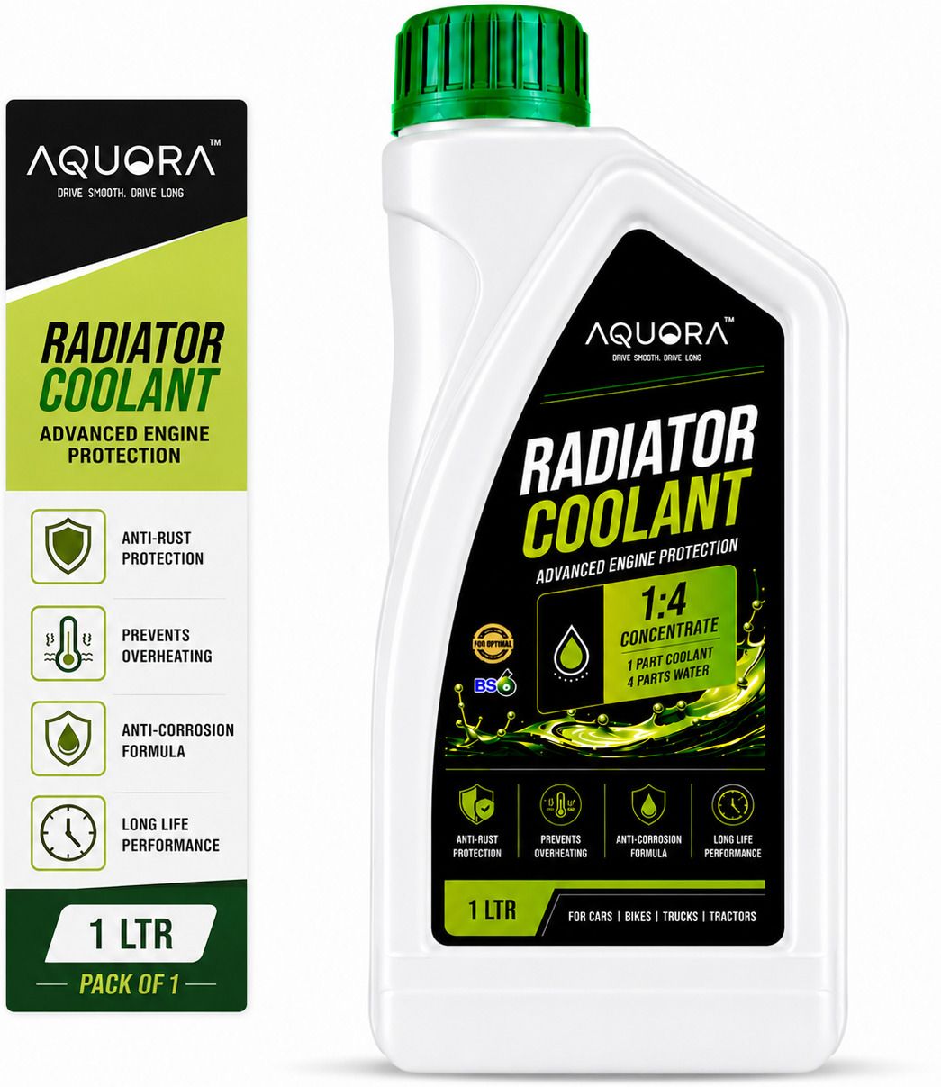 aquora Premium Heat Transfer Cooling Fluid Engine Protection Formula Coolant Green-picture-22