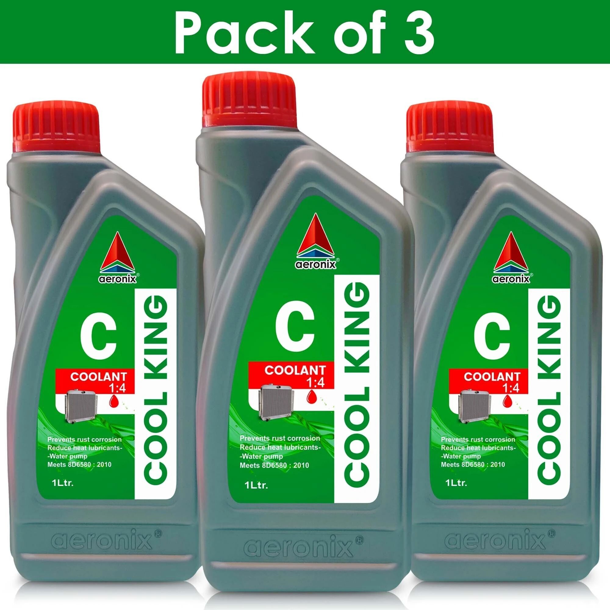Cool king 1:4 Expert Radiator coolant water Coolant Green