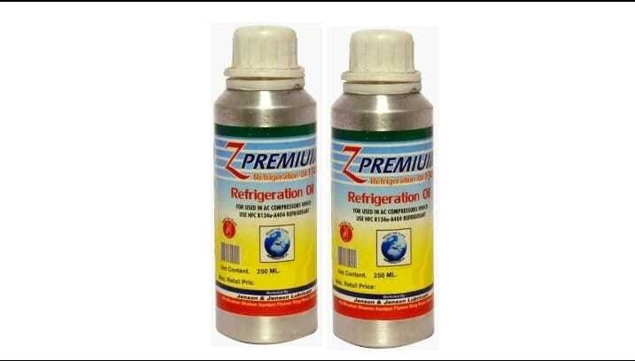 z premium 656868350128 Refrigeration Oil R 134A - 250 ml - (2 pc) Coolant-picture-4