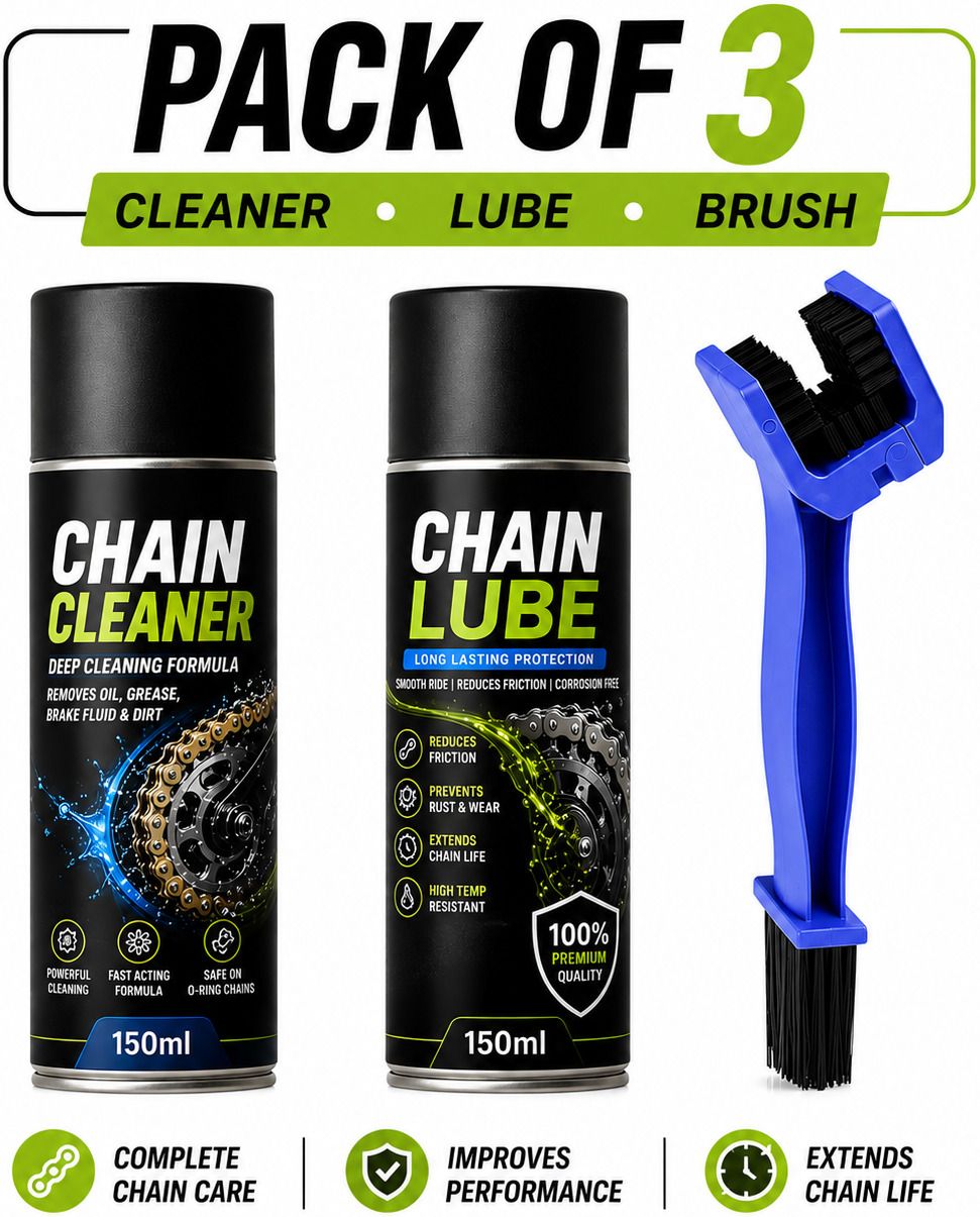 Advanced Motorcycle Chain Maintenance Cleaner Lube Brush Long Lasting Professional Motorcycle Chain Cleaning Lubrication Brush Performance Care Bundle Chain Oil-image-44