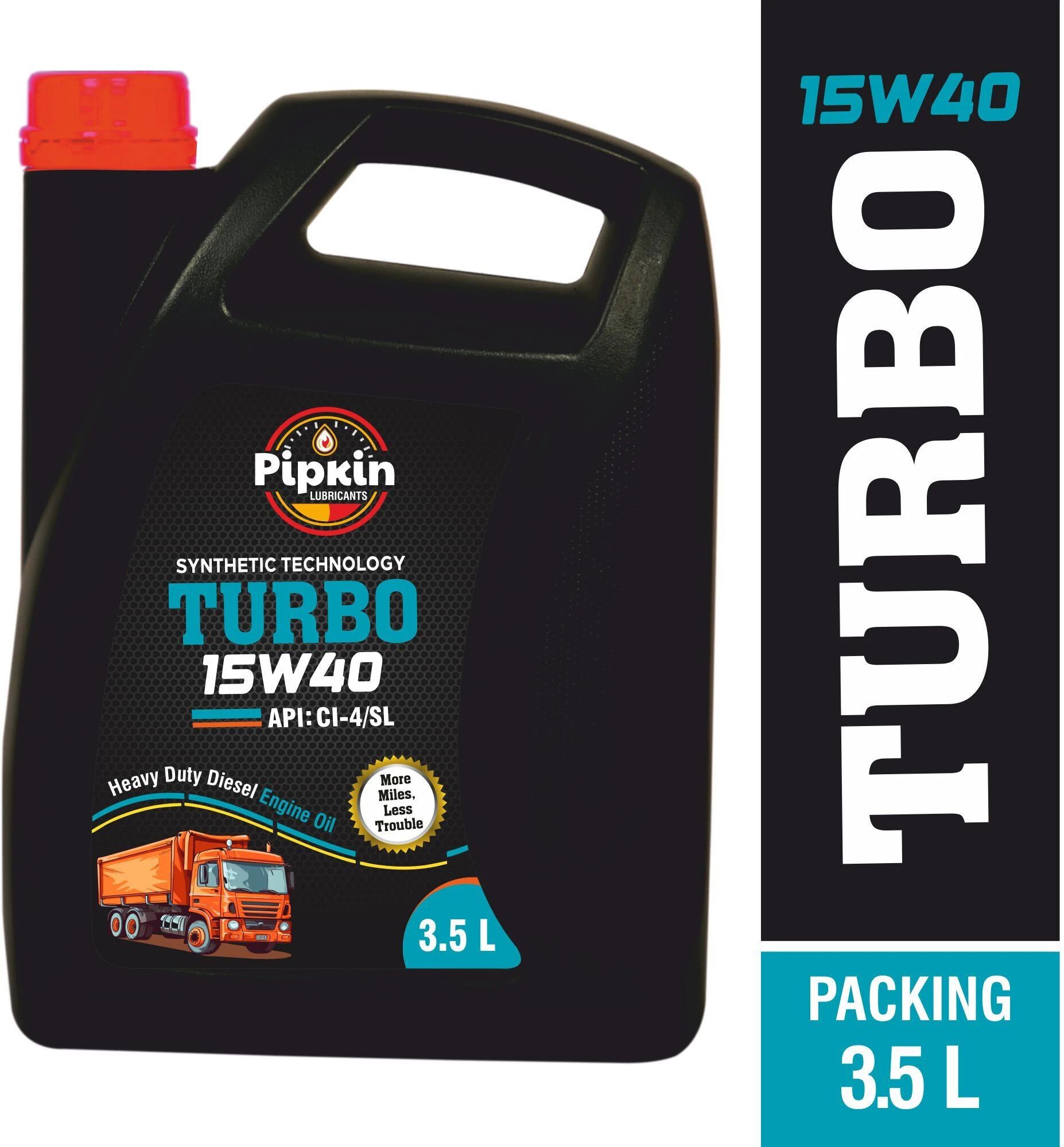 Turbo 15W40 CI4/SL Diesel Engine oil 3.5 Litres for SUVs, MUVs & Crossovers | Synthetic Technology Maximum Power & Superior Protection High Performance Engine Oil-image-21