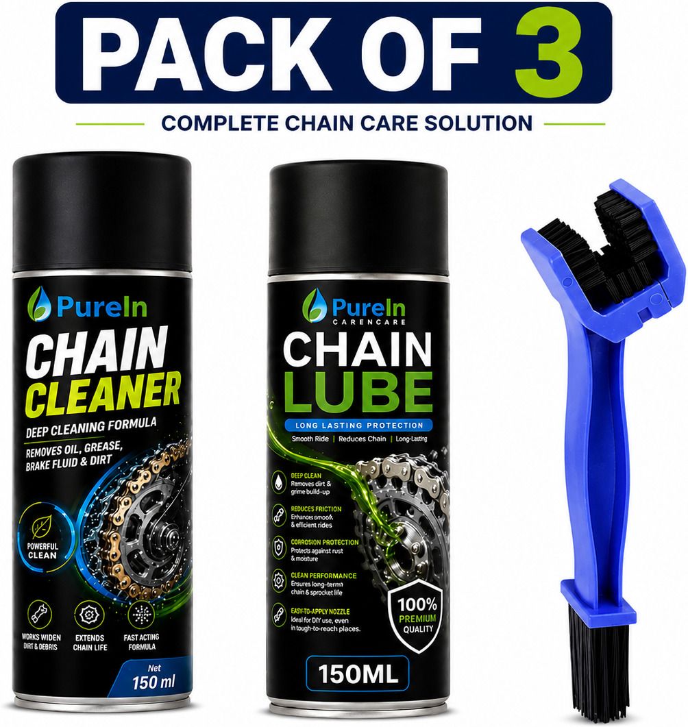 Heavy Duty Chain Cleaner Lubricant Brush Professional Maintenance Kit Professional Motorcycle Chain Cleaning Lubrication Brush Performance Care Bundle Chain Oil-image-43