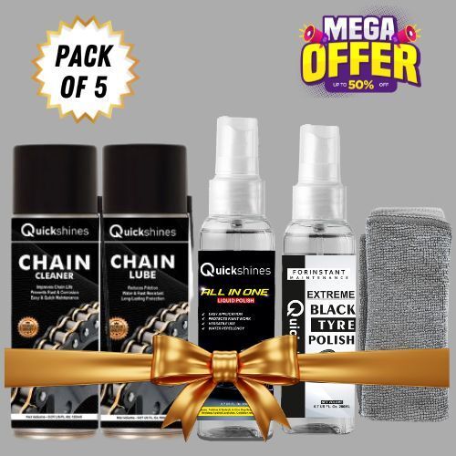 Ultimate Rider Pack – Chain Cleaner, Chain Lube, Helmet & Scratch Remover Kit Rider’s Complete Cleaning Kit Chain Oil-image-3