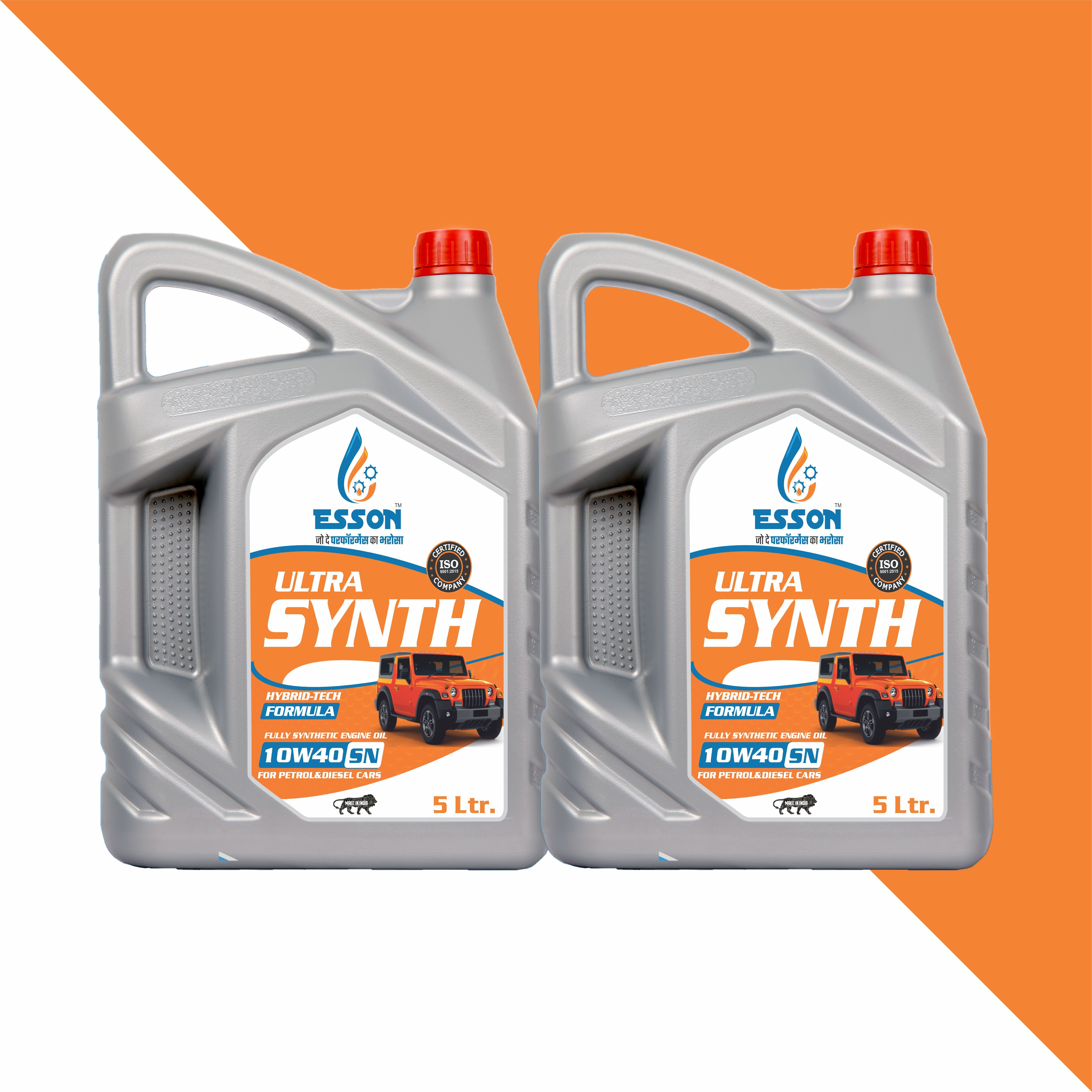 esson ULTRASYNTH 10W40 5 LTR P2 High Performance Engine Oil-picture-22