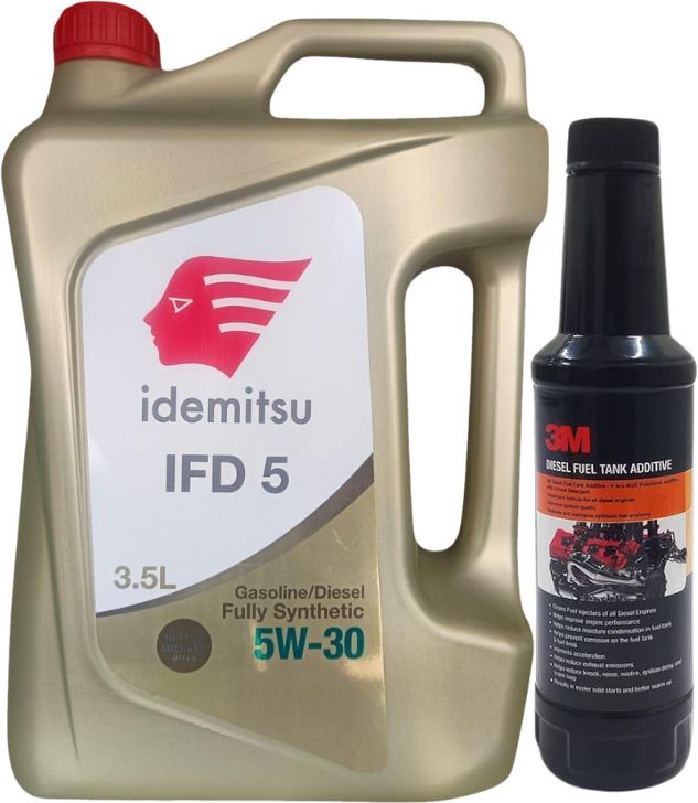 idemitsu ENGINE OIL-3.5L, DIESEL FUEL TANK ADDITIVE -250ML Combo-picture-31