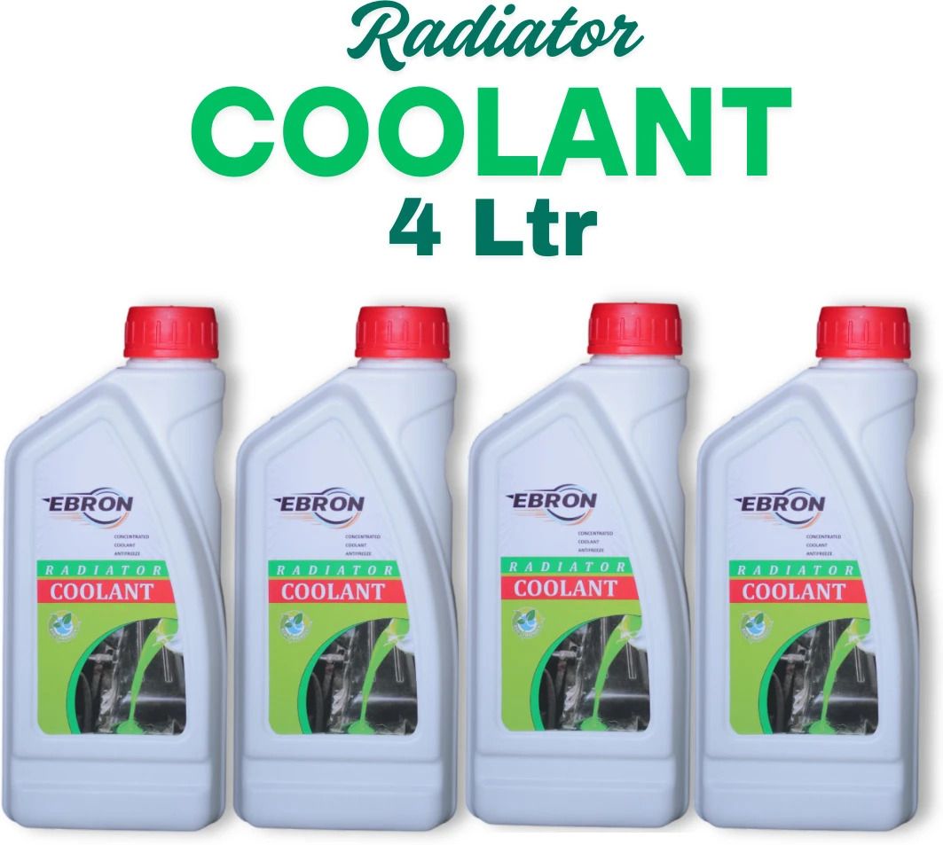 Coolant Water for Cars, Best Engine Coolant Liquid for Summer, Car & Bike, 4L Coolant Green-image-32