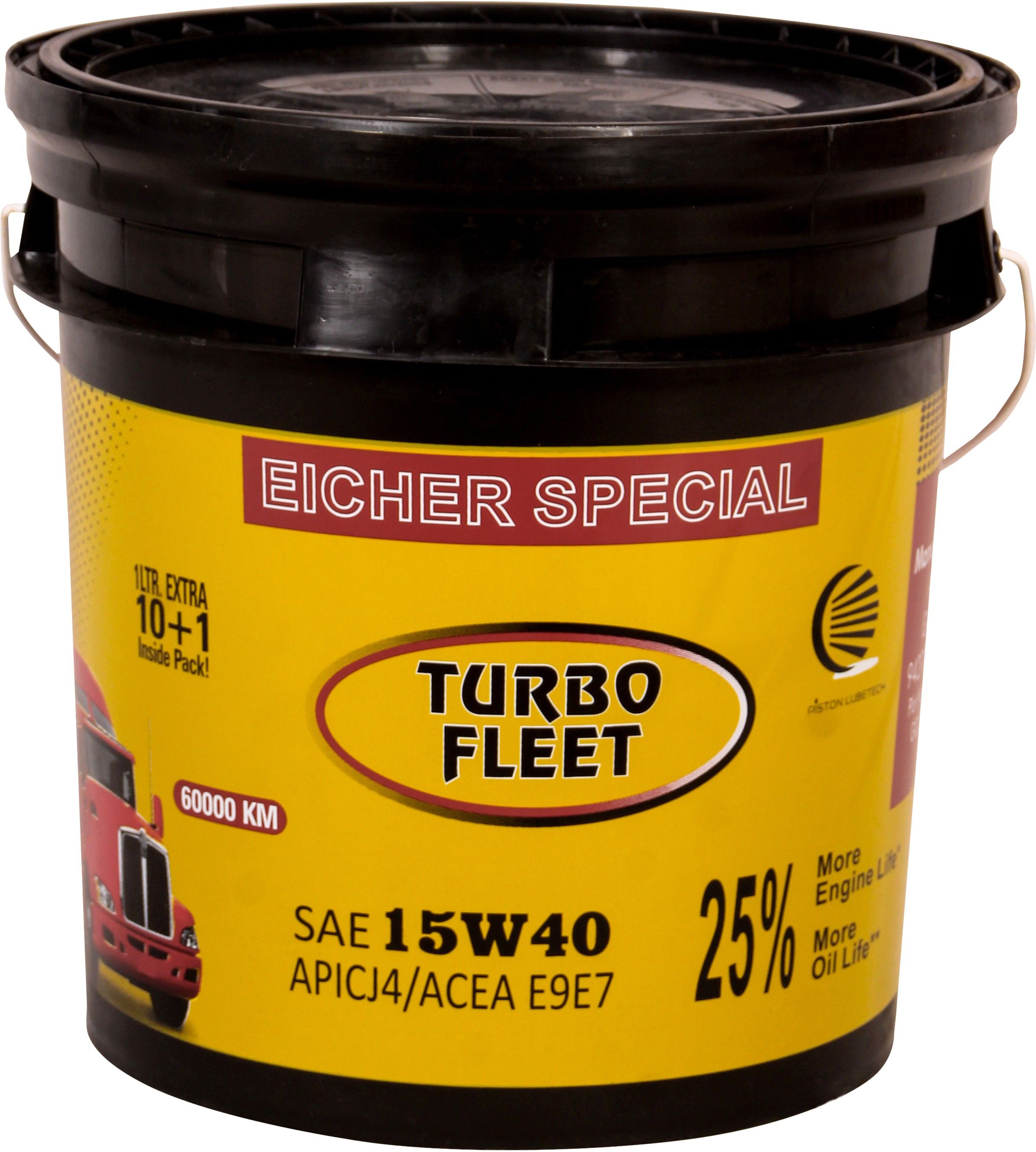15W-40 Eicher Special APICJ4/ACEA E9E7 Synthetic Blend Engine Oil-image-1