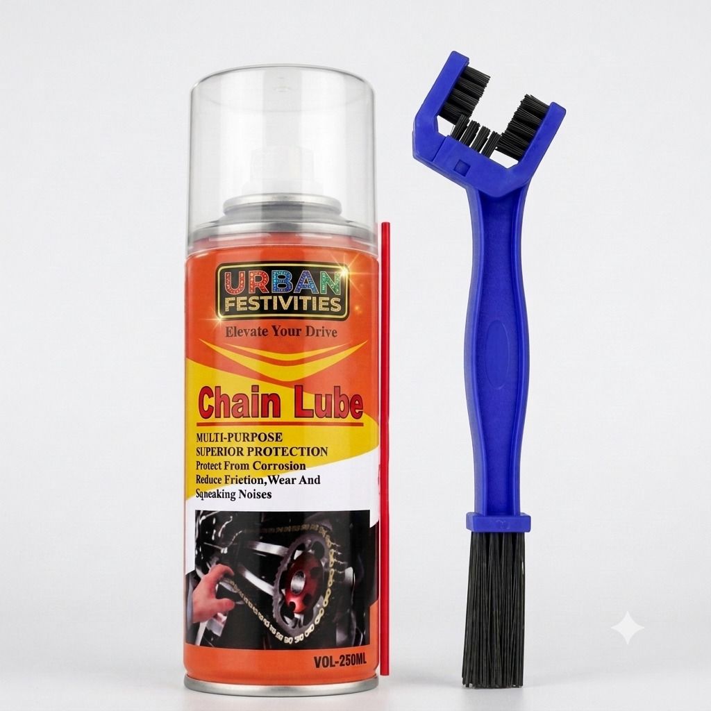 Chain Lube (250 ml) | Chain Cleaner Brush (Pack of 2) Chain Lube (250 ml) + Chain Brush Chain Oil-image-36
