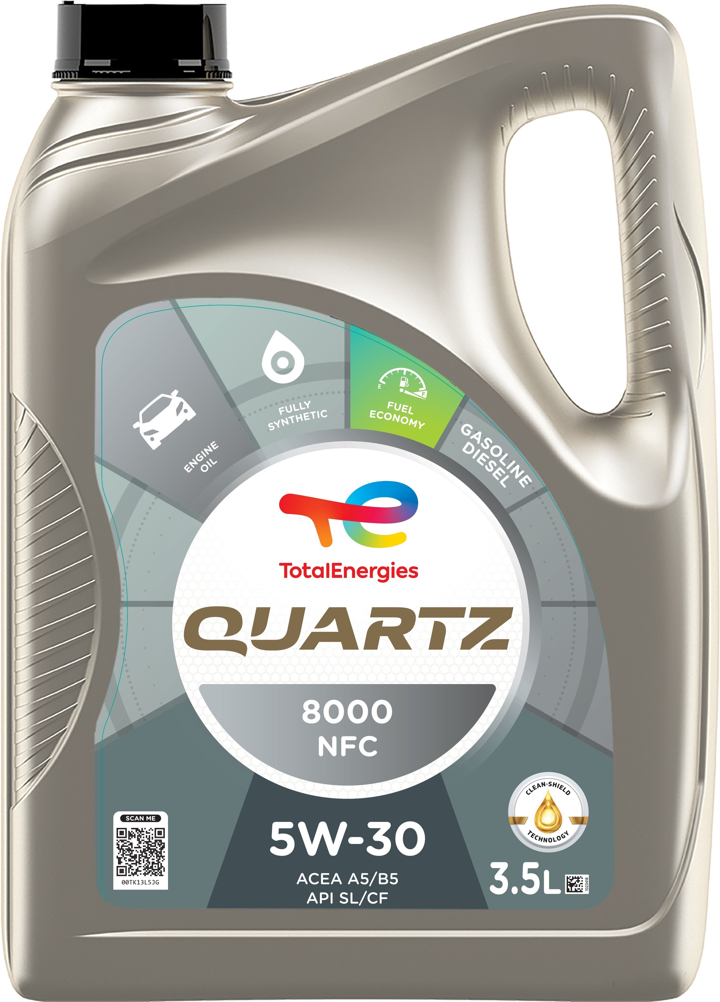 Quartz 8000 5W-30 Full-Synthetic Engine Oil