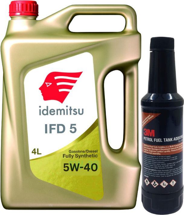 idemitsu ENGINE OIL-4L, PETROL FUEL TANK ADDITIVE-250ML Combo-picture-37
